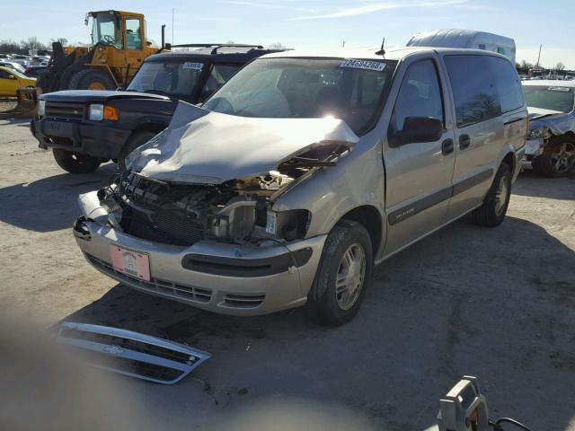 1GNDX03E84D242884 - 2004 CHEVROLET VENTURE SILVER photo 2