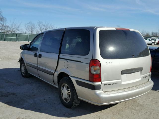 1GNDX03E84D242884 - 2004 CHEVROLET VENTURE SILVER photo 3