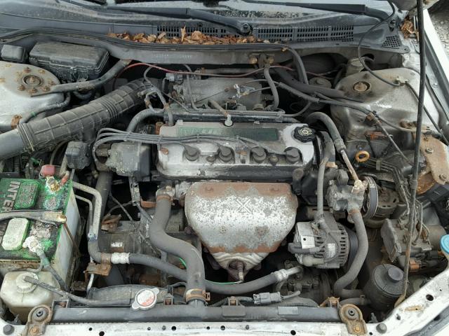 1HGCG65811A032351 - 2001 HONDA ACCORD EX SILVER photo 7