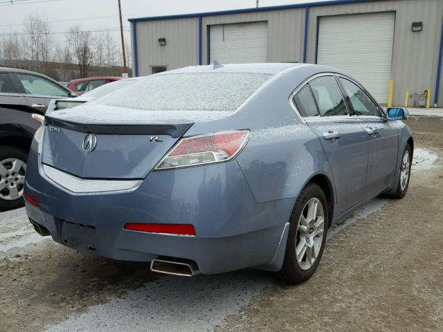 19UUA86509A024081 - 2009 ACURA TL BLUE photo 4