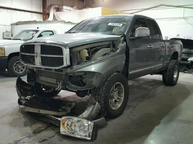 3D7KS28AX7G813613 - 2007 DODGE RAM 2500 S BLACK photo 2