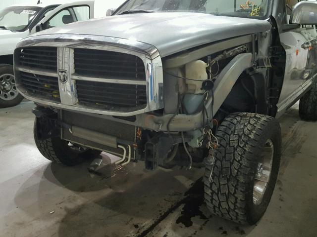 3D7KS28AX7G813613 - 2007 DODGE RAM 2500 S BLACK photo 9