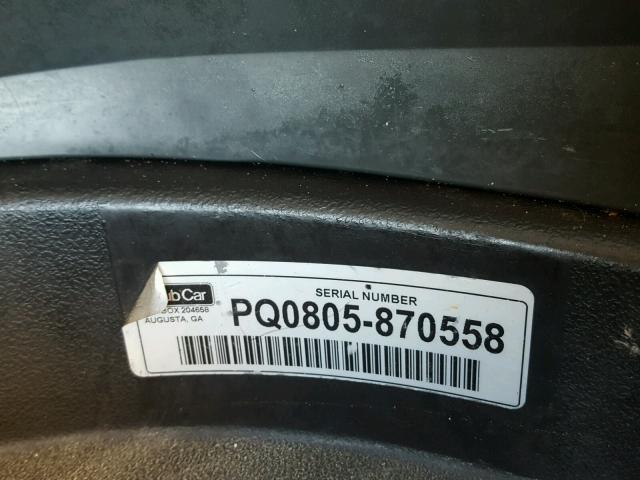 PQ0805870558 - 2008 CLUB GOLF CART WHITE photo 10