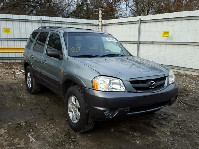 4F2YZ04154KM23288 - 2004 MAZDA TRIBUTE LX GREEN photo 1