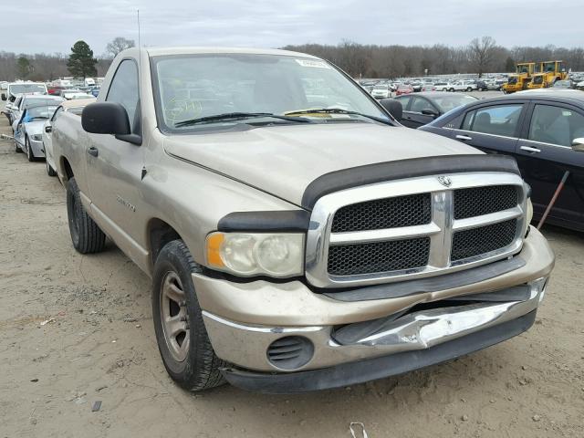 1D7HA16N53J559041 - 2003 DODGE RAM 1500 S GOLD photo 1