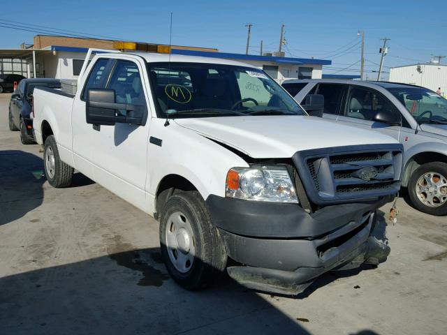 1FTRX12W58KE99257 - 2008 FORD F150 WHITE photo 1