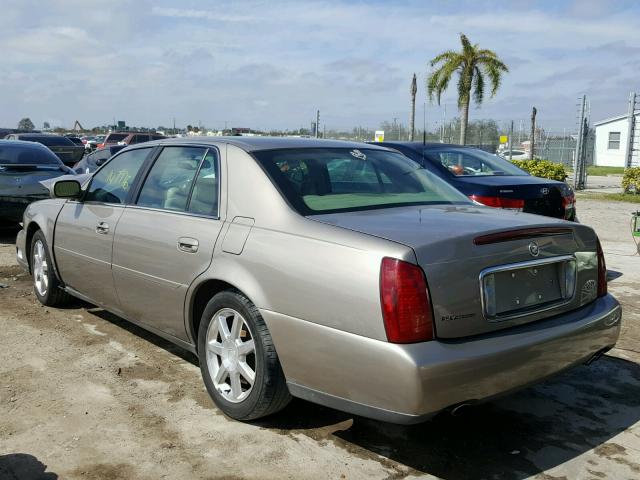 1G6KD54Y73U246070 - 2003 CADILLAC DEVILLE BEIGE photo 3