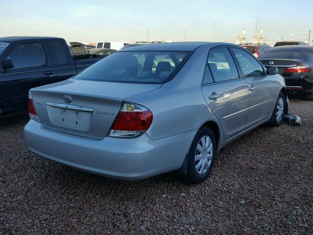 4T1BE32K16U150884 - 2006 TOYOTA CAMRY LE GRAY photo 4