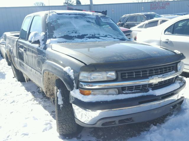 2GCEK19T621287659 - 2002 CHEVROLET SILVERADO GRAY photo 1