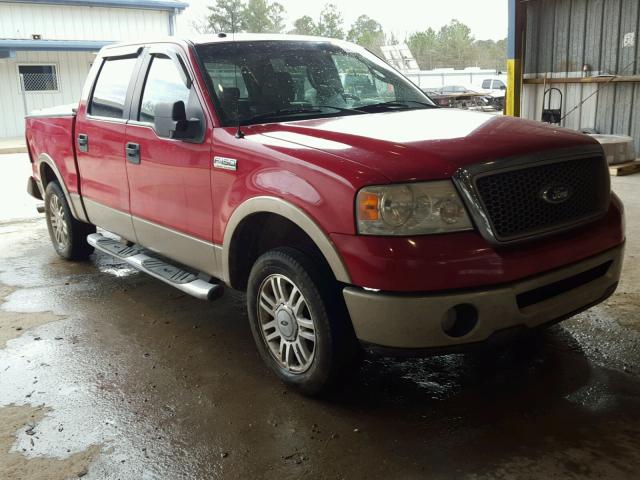 1FTPW12V78FB73244 - 2008 FORD F150 SUPER RED photo 1