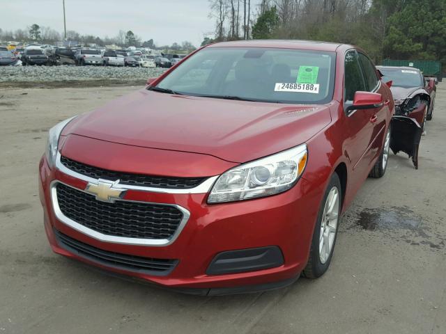 1G11C5SL8EF204896 - 2014 CHEVROLET MALIBU 1LT BURGUNDY photo 2