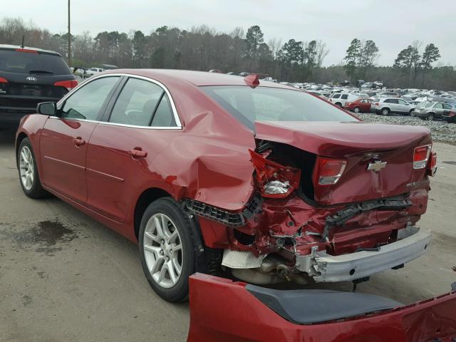 1G11C5SL8EF204896 - 2014 CHEVROLET MALIBU 1LT BURGUNDY photo 3