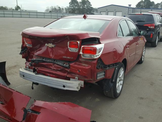 1G11C5SL8EF204896 - 2014 CHEVROLET MALIBU 1LT BURGUNDY photo 4