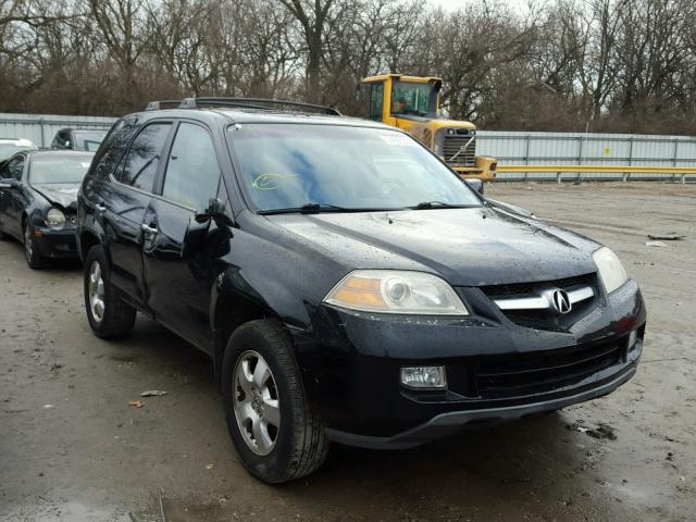 2HNYD18226H512196 - 2006 ACURA MDX BLACK photo 1