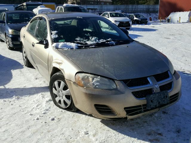 1B3EL36X64N358233 - 2004 DODGE STRATUS SE GOLD photo 1