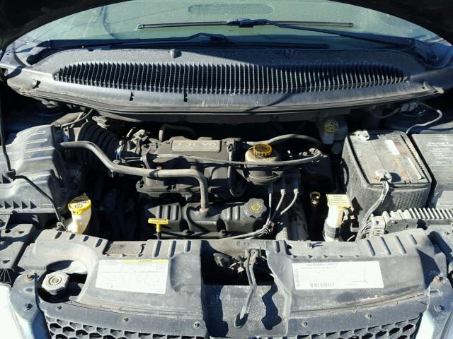 1D4GP25303B195828 - 2003 DODGE CARAVAN SE GREEN photo 7