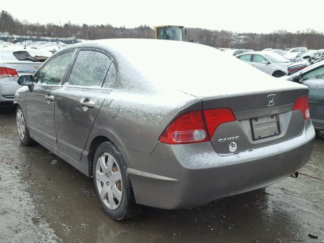 1HGFA16547L036560 - 2007 HONDA CIVIC LX GRAY photo 3