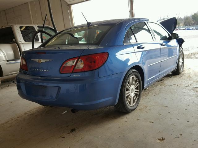 1C3LC56RX7N668087 - 2007 CHRYSLER SEBRING TO BLUE photo 4