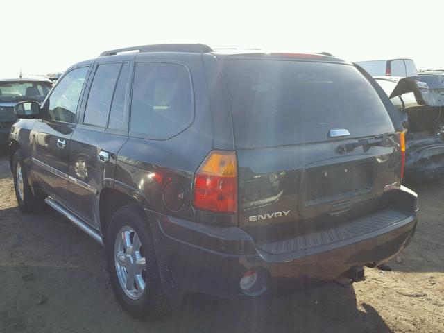 1GKDT13S582134647 - 2008 GMC ENVOY BLACK photo 3