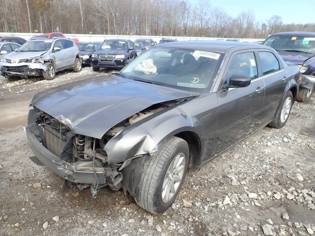 2C3KA43R98H122374 - 2008 CHRYSLER 300 LX GRAY photo 2