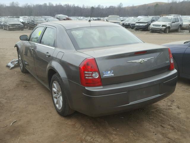 2C3KA43R98H122374 - 2008 CHRYSLER 300 LX GRAY photo 3