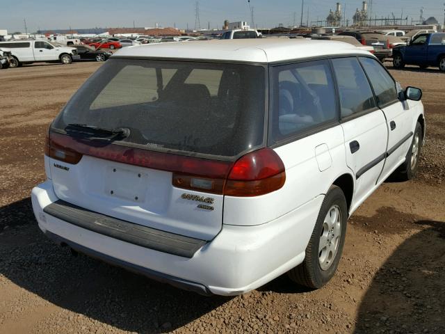 4S3BG6858X7637162 - 1999 SUBARU LEGACY OUT WHITE photo 4