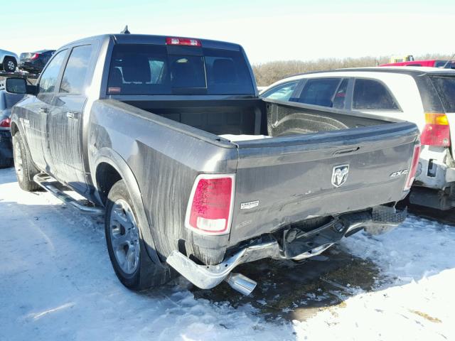 1C6RR7NM1HS517090 - 2017 RAM 1500 LARAM GRAY photo 3