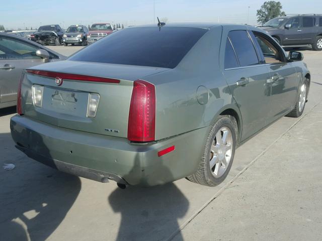 1G6DW677450225151 - 2005 CADILLAC STS GREEN photo 4