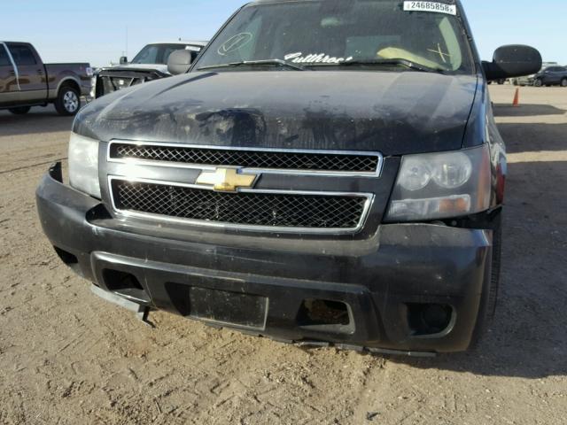 1GNLC2E09BR373262 - 2011 CHEVROLET TAHOE POLI BLACK photo 9