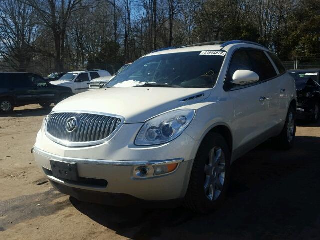 5GAER23D59J192126 - 2009 BUICK ENCLAVE CX WHITE photo 2