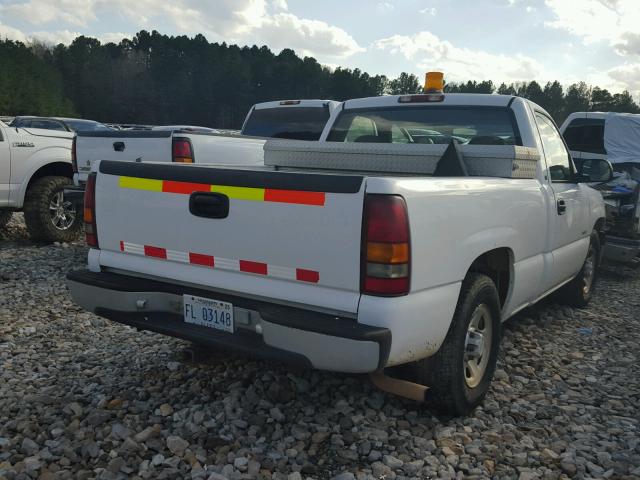 1GCEC14WXXZ203906 - 1999 CHEVROLET SILVERADO WHITE photo 4