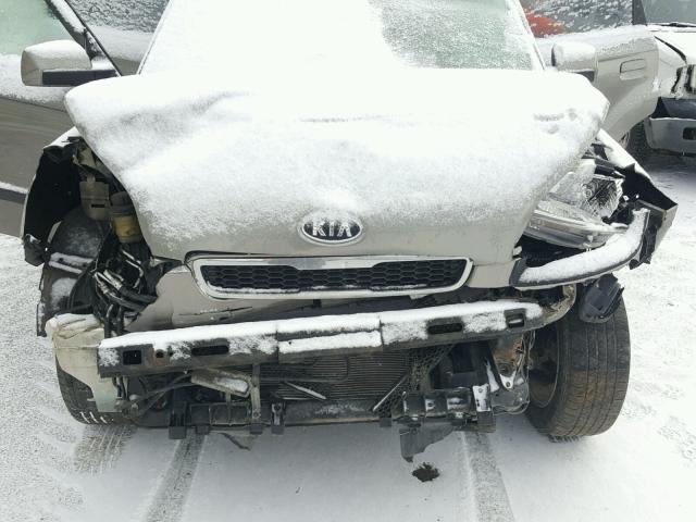 KNDJT2A29A7068734 - 2010 KIA SOUL + GRAY photo 7