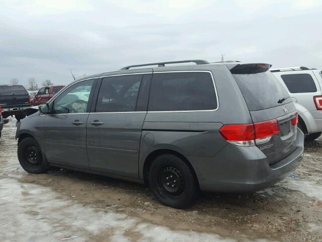 5FNRL38678B510089 - 2008 HONDA ODYSSEY EX GRAY photo 3