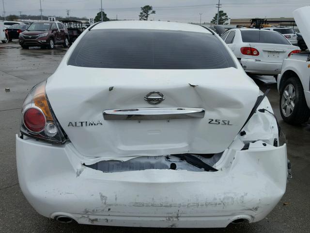 1N4AL2AP3AN528919 - 2010 NISSAN ALTIMA BAS WHITE photo 9