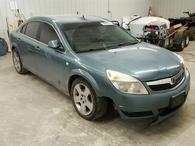 1G8ZS57B39F102824 - 2009 SATURN AURA XE TEAL photo 1