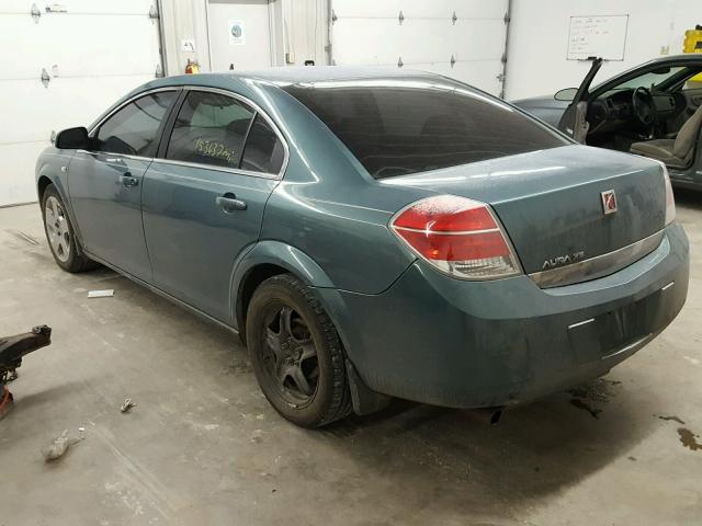 1G8ZS57B39F102824 - 2009 SATURN AURA XE TEAL photo 3