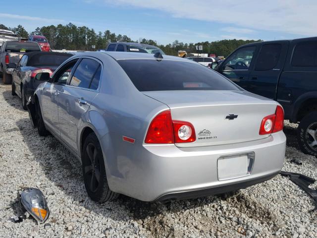 1G1ZC5E04CF147128 - 2012 CHEVROLET MALIBU 1LT SILVER photo 3