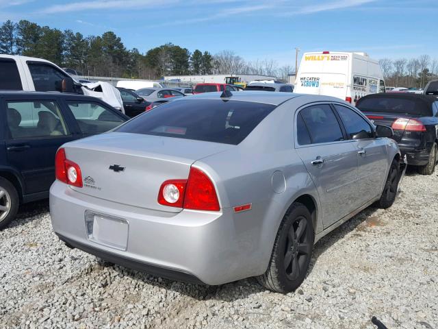 1G1ZC5E04CF147128 - 2012 CHEVROLET MALIBU 1LT SILVER photo 4