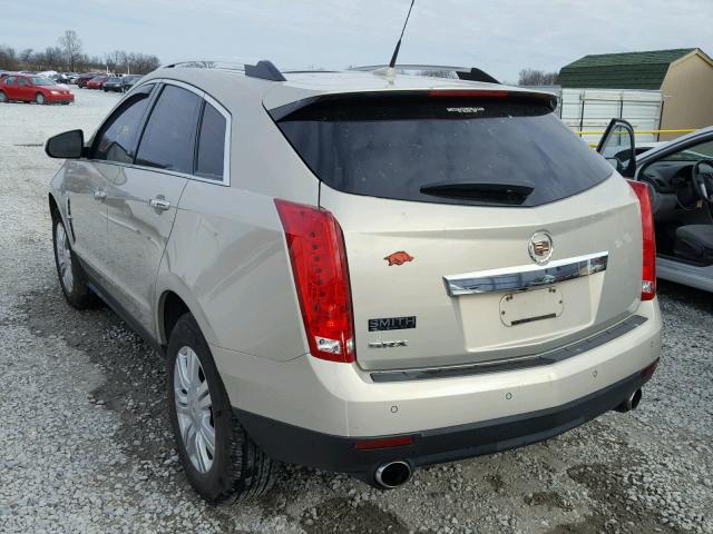 3GYFNAEY9AS599257 - 2010 CADILLAC SRX LUXURY GOLD photo 3