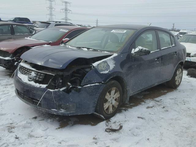 3N1AB61E67L659146 - 2007 NISSAN SENTRA 2.0 BLUE photo 2