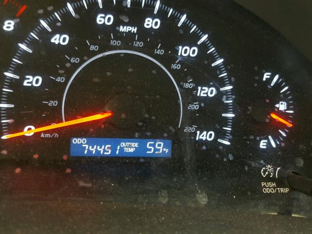 4T4BF3EK5BR111174 - 2011 TOYOTA CAMRY BASE WHITE photo 8