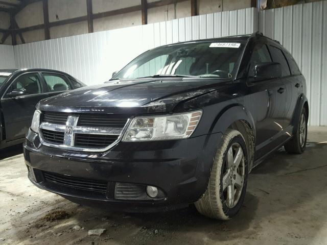 3D4PH5FV1AT127287 - 2010 DODGE JOURNEY SX BLACK photo 2