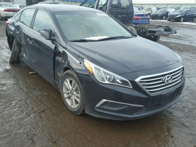 5NPE24AF6HH569671 - 2017 HYUNDAI SONATA SE BLACK photo 1