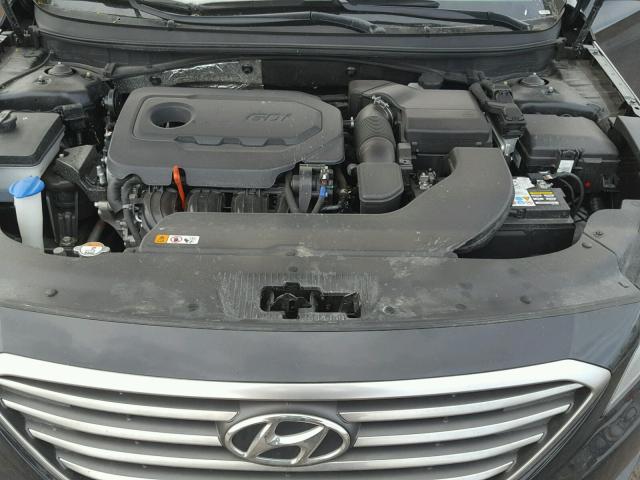 5NPE24AF6HH569671 - 2017 HYUNDAI SONATA SE BLACK photo 7