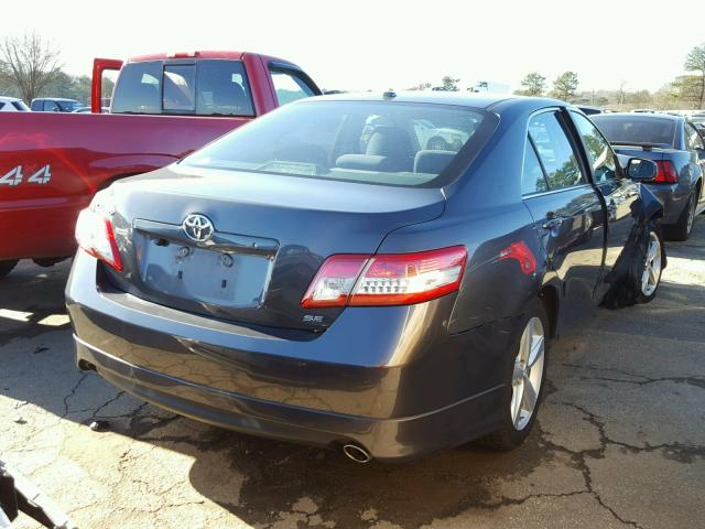 4T1BF3EK9BU771860 - 2011 TOYOTA CAMRY BASE GRAY photo 4