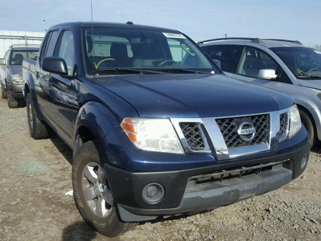 1N6AD0EV4BC425331 - 2011 NISSAN FRONTIER S BLUE photo 1