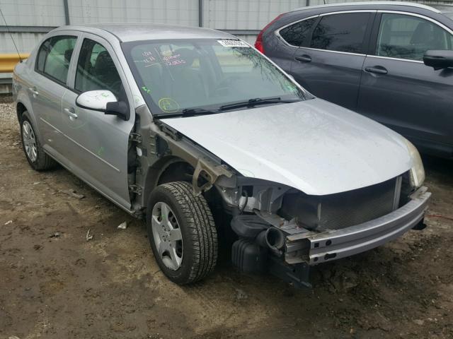 1G1AD5F55A7142502 - 2010 CHEVROLET COBALT 1LT SILVER photo 1