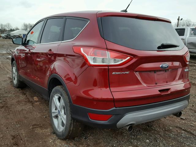 1FMCU0G99DUC27073 - 2013 FORD ESCAPE SE MAROON photo 3