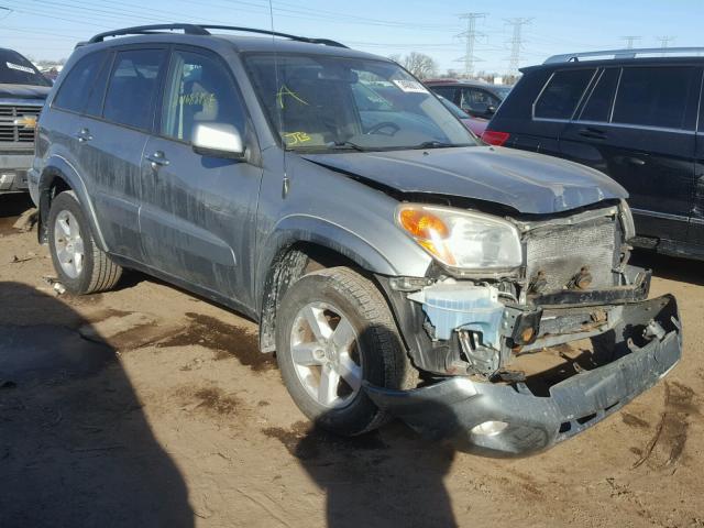 JTEHD20V540027548 - 2004 TOYOTA RAV4 SILVER photo 1