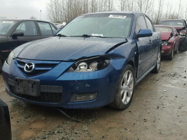 JM1BK323471613707 - 2007 MAZDA 3 S BLUE photo 2